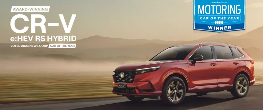 All New Honda CR-V RS e:HEV Raih Penghargaan Sebagai Car of the Year 2023 oleh News Corp Australia All New Honda CR-V RS e:HEV Raih Penghargaan Sebagai Car of the Year 2023 oleh News Corp Australia