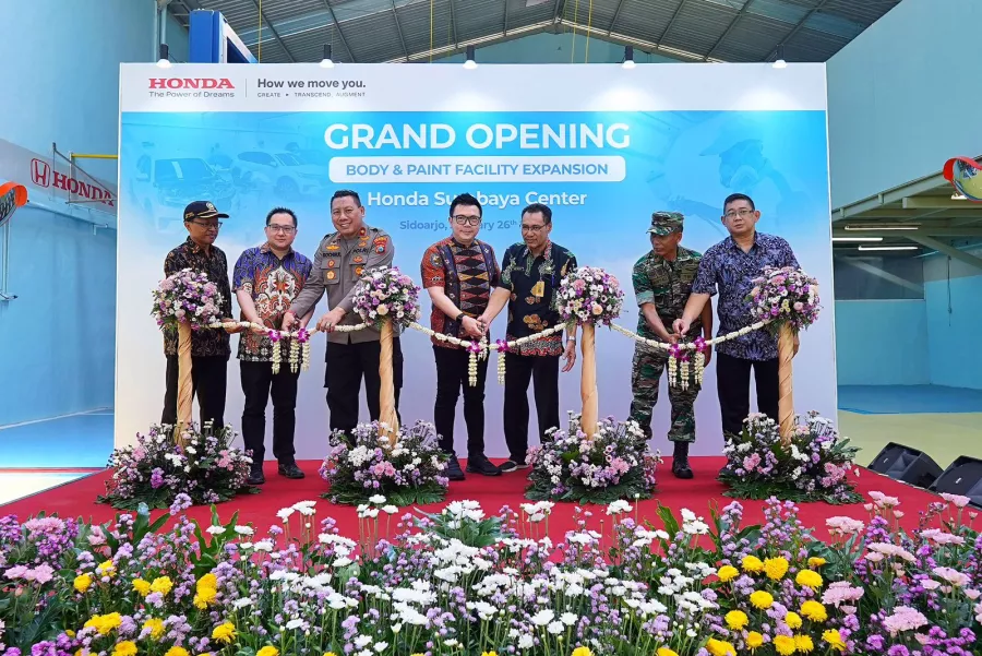 Honda Resmikan Layanan Bodi & Cat Honda Surabaya Center, Tawarkan Layanan Terbesar dan Terlengkap di Jawa Timur Honda Resmikan Layanan Bodi & Cat Honda Surabaya Center, Tawarkan Layanan Terbesar dan Terlengkap di Jawa Timur